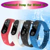 6 colori Sostituzione del cinturino da polso per braccialette di orologi in silicone per accessori M2 Smart Watch per l'accessorio Fitbit Charge 2 Band