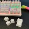 Tillbehör ISO KeyCap 108 Spanska tangentknappar med för mekaniskt tangentbord kompatibelt med MX Switches Double Shot Support LED -belysningstangent