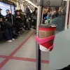 Portatif fincan tutucu kahve içecek montajı su içecek süt kupa stant klipsleri için metro otobüsleri bisiklet aksesuarları