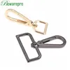 BowArepr 16/38mm lederen tas handtas portemonnee schouderband riem gespiepen clip trigger buckle sleutelhanger sleutelring hondenketen kraag snap