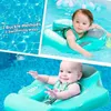 Baby Swimming Float med Canopy Icke uppblåsbara spädbarn Floerande barn Swim Pool Tillbehör Bad Summer Toys 240328