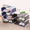 Shoe Rack Assemble Shoes Shelf Multi Functional Simple Hallway Cabinet Organizer Holder Storage Solid Stand Shelves Shoe Living