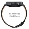 Cinta de couro genuíno de 22 mm para ticwatch pro 3 ultra -gps relógio de pulseira de pulseira para ticwatch pro 2020 3 lte x s2 e2 gtx correia cinto