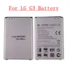 Högkvalitet 3000mAh BL53yH BL-53YH Telefonbatteri för LG G3 D858 D855 D857 D859 D850 F400 F460 F470 F400L D830 D851 VS985