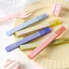 6pcs / lot morandi Highlighter Pen Set Pastel Fluo for School Text Markers Highlighters de papeterie