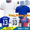 Fans Player 2024 Rose Lavelle PULISIC 24 25 Soccer jerseys USWNT Megan Rapinoe Trinity Rodman Alex Morgan Team USAS Alex Morgan Lindsey Horan Sophia Smith Mallory