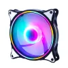 Cooling Wovibo 120mm ARGB Fan 5V 3PIN Pwm 4PIN 12V DC Rainbow RGB Mute Silent Computer Case Cooling Fans Cooler Ventilador Aura Sync