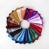 90cm Düz Renkler Neckerchief Hicab Eşarp Kadınlar İpek Saten Bandı Saç Eşarpları Kadın Şallar Kafa Eşarpları Bayanlar için 240407