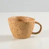 Becher kreativer Tinte Spritzer Kunst Handheld unregelmäßiger Keramikbecher