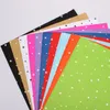 Printed sky STARS Christmas snowflake Felt Fabric - 30cm x 30cm per sheet - 10 colors/lot