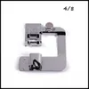 Inne Sewing Machine Foot Presser Accessories 3PCSロールヘムフィートセット4/8 6/8 8/8ローシャンク
