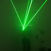 High Quality DJ Club 4 pcs 532nm 80mw Green Laser Gloves For LED luminous Costumes Show