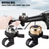 Bike Horns Safety Cycling Bicycle Handlebar Metal Ring Bell Horn Sound Alarm MTB Accessory Outdoor Protective Rings308f