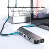 Hubs USB Type C to 4K HDMICompatible USB 3.0 PD Hub Multifunction Adapter For iPad Pro Macbook 2022 Pro Air Laptop Notebook USB HUB