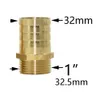 Brass 1" Male Thread To 16/19/25/32mm Hose Barb Connectors Water Hose Coupler Joint Copper Water Pipe Fittings