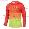 Cykeltröjor toppar mens bat nedåt tröja cross enduro tröja offroad dh motorcykel cykel t-shirt maillot ciclismo hombre y240410