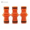 Muciakie 5pcs 16mm 1/2 '' tubo da giardino Connettore d'acqua Connettore con fissaggio rapido Accoppiatore a doppia porta per pistola per pistola per pistola ad acqua