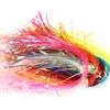 Vampfly 2Packs 2mm bred UV Pearl Flat Flash Tinsel Mylar Flashabou Tinsel Nymphs Streamers Saltwater Fishing Fly Binding Material