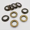 (100 set) İç çap 20 mm Metal Eyelets Atmosferik Perçinler Ayakkabı Kutusu Bronz Renk Delikleri Kanopi Bezi Çizme Toka