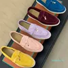 15a ontwerpers kleding schoenen eur 47 paar stijl dames mannen topkwaliteit kasjmier lederen loafers hoge elastische runder pees bodem casual platte hak zachte zool schoen met doos