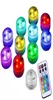 수중 LED 조명 RGB 방수 수중 조명 색상 변화 캔들 캔들 웨딩 파티 바 풀 수영장 6584915