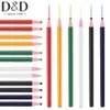 6pcs de costura marcador de giz com alfaiate de lápis Ferramentas de rastreamento de rastreamento de giz de corte grátis para acolchoar alfaiates de costura de costura de tecido