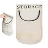 Storage Bags Trash Bag Holder Mesh Hang Dispenser Punch Free For Living Room Bedroom Kitchen