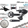 Shimano Deore M5100 11Speed Groupset Shifter SL-M5100 RD-M5100 Kurbelset SM-BB52 Klammerkassette 11-50T 52T X11 Ketten Original