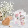 5/10pcs New Clear PVC Box Packing Wedding/Christmas Favor Cake Packaging Chocolate Candy Dragee Apple Gift Event Transparent Box