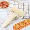 Outils de cuisson en réseau de pâte en réseau rouleaux à pâtisserie bricolage top-out décorations de pain artisanat