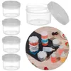 4pcs/set mini especiarias jar Jar caixas de tempero transparente portáteis Squeeze molho garrafa Fácil Limpe a ferramenta de cozinha suprimentos de piquenique