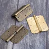 1Pc 60*50mm Antique Bronze Furniture Hinges Cabinet Drawer Door Hinge Decorative Fittings Jewelry Box Hinges Left Right