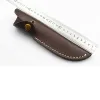 Swayboo Cowhide läderfodral för fast bladkniv fällande läder scabbard hölster vild utomhuskniv set rak kniv