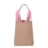 Party Decoration 10pcs/lot Good Quality Burlap & Linen Cotton 14 Colors Mixed Personalize Easter Bag Children's Tote