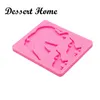 DY0078 DIY Elephant Family Moeder/Baby Epoxy Resin Molds Silicone Mold voor sleutelchains sieraden Making Accessoires Tools