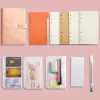 Notizbücher A6 Journal Notebook kreative Looseleaf Diary Buch Binder Paper Daily Weekly Planer School Office Agenda Scrapbook Briefpapier