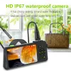 Obiektyw 4.5 "Ekran IPS Industrialny Endoskop cyfrowy Boroscope kamera HD1080P IP67 Wodoodporny soczewki do kontroli rur samochodowych