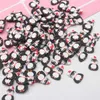 100g/Lot Polymer Clay Penguin with Hat Slices Hot Soft Sprinkles for DIY Crafts Making Toys Filling Accessories