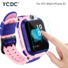 Premium Watch Screen Protector Kids Uhren für XTC Z3 Z5 Telefon Uhr 9h voll einfügen Uhrenschutz temperamentvoller Glasschriftenschutz