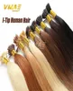 Stick Hair I Tip Keratin Hair Extensions 100gpack 1gstrand Pre Bonded Black Brown Blonde 100 Brazilian Human straight sexy Form5926693411