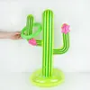 Zomer opblaasbare cactus zwembad ring gooien games opblaasbaar speelgoed met 4 ring tropical stijl zwembad feestartikelen