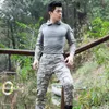 Taktische militärische BDU Uniform Armee Taktische Hemdhosenanzug mit Ellbogenkniegelads Jagd Kleidung Krytek Black Tan Green Python