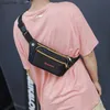 Sportzakken Waterdichte heren taille tas modieuze borsttas buiten sport cross body tas casual reis unisex bum met tas y240410