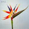 Sunmade Luxury Grand Bird Of Paradise Fleurs artificielles Décor de salon Decor Flower Arrangement DIY MARIAGE FORES DÉCOR