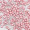 50st/Lot Mini Artificial Flower Fruit Stamens Cherry Christmas Plast Pearl Berries For Wedding DIY Present Box Decorated Wreaths