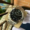 Mécanique Mens Luxury Watch for Automatic Sapphire Mirror 45 mm 13 mm 904 STRAPE D'ACIER BRANDE Italie Sport Wristswarchs