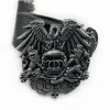 Wesbuck Brand Queen Eagle Metal Vintage Belt Buckle Handgjorda hemlagade tillbehör Midjeband DIY Western Cowboy Rock Style