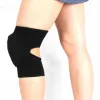 Высокие эластичные коленные прокладки, защитная защитная крышка для взрослых и детей с пеной, для взрослых и детей