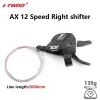 LTWOO 12 Speed ​​AX MTB Trigger Shifter Tylna przerzutka z tyłu łańcucha x12 łańcucha 12v 11-46t 50t 52T Kasety grupy grupy dla M6100