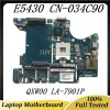 Motherboard cn034c90 034c90 34c90 cn0r3xnj r3xnj cn0t7nxt t7nxt qxw00 la7901p para dell latitude e5430 placa -mãe laptop